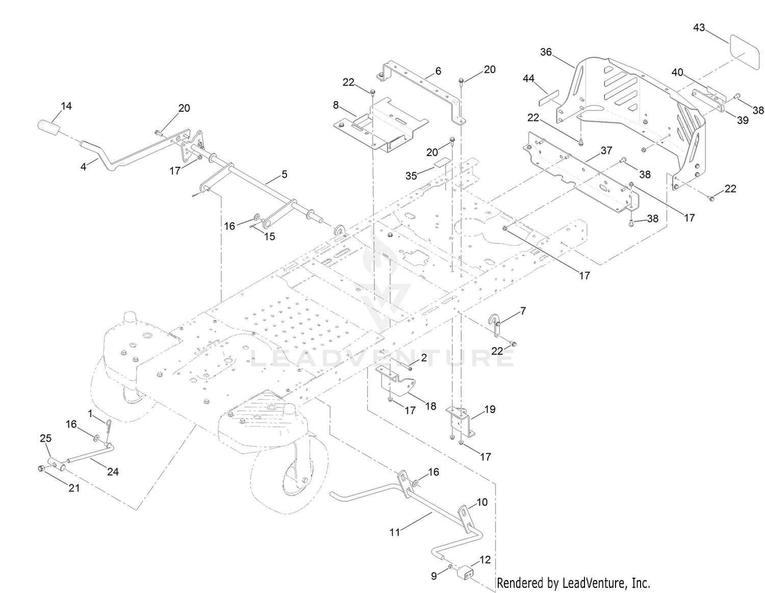 Deck Lift Assembly