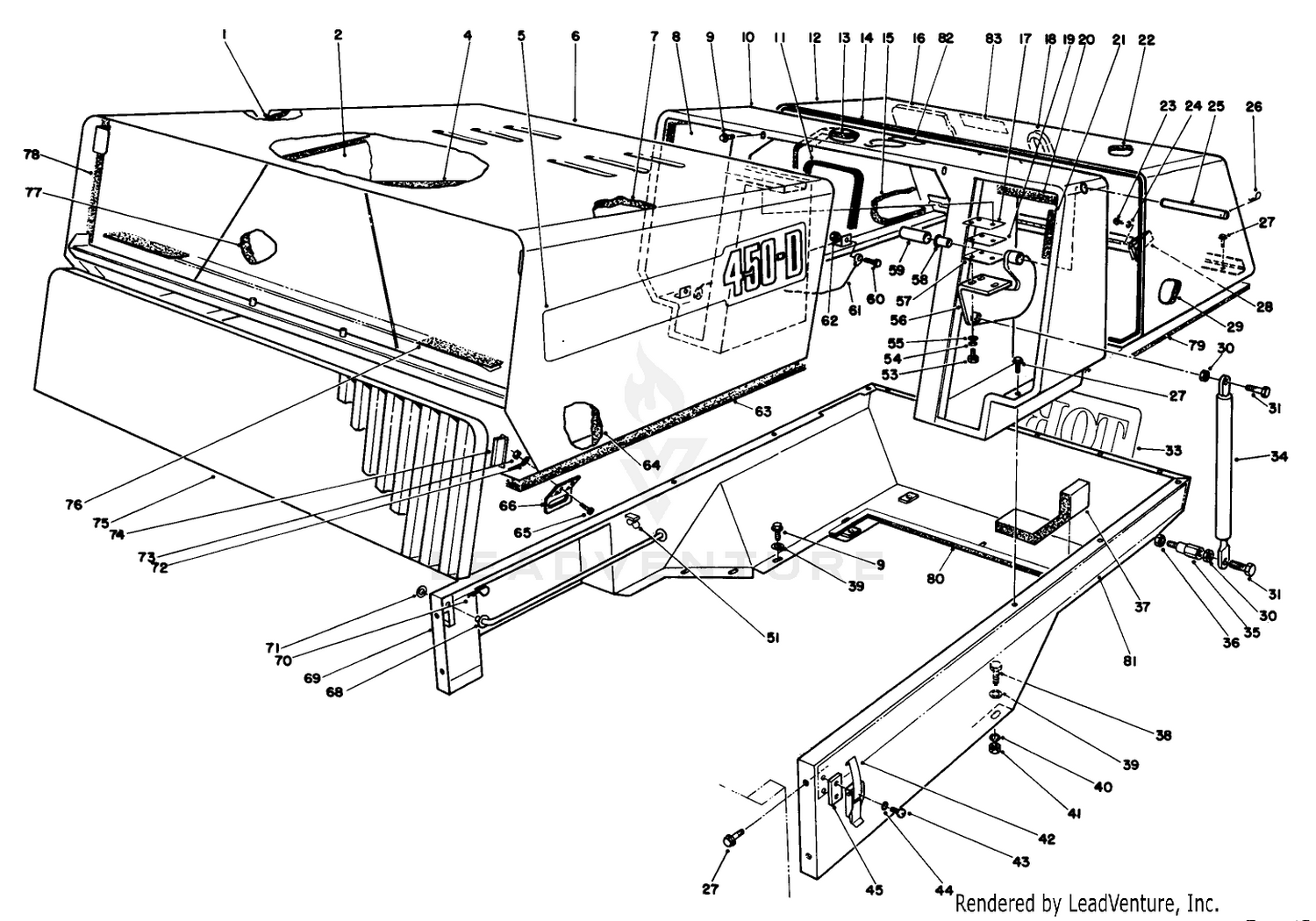 Front  Rear Canopy Assembly