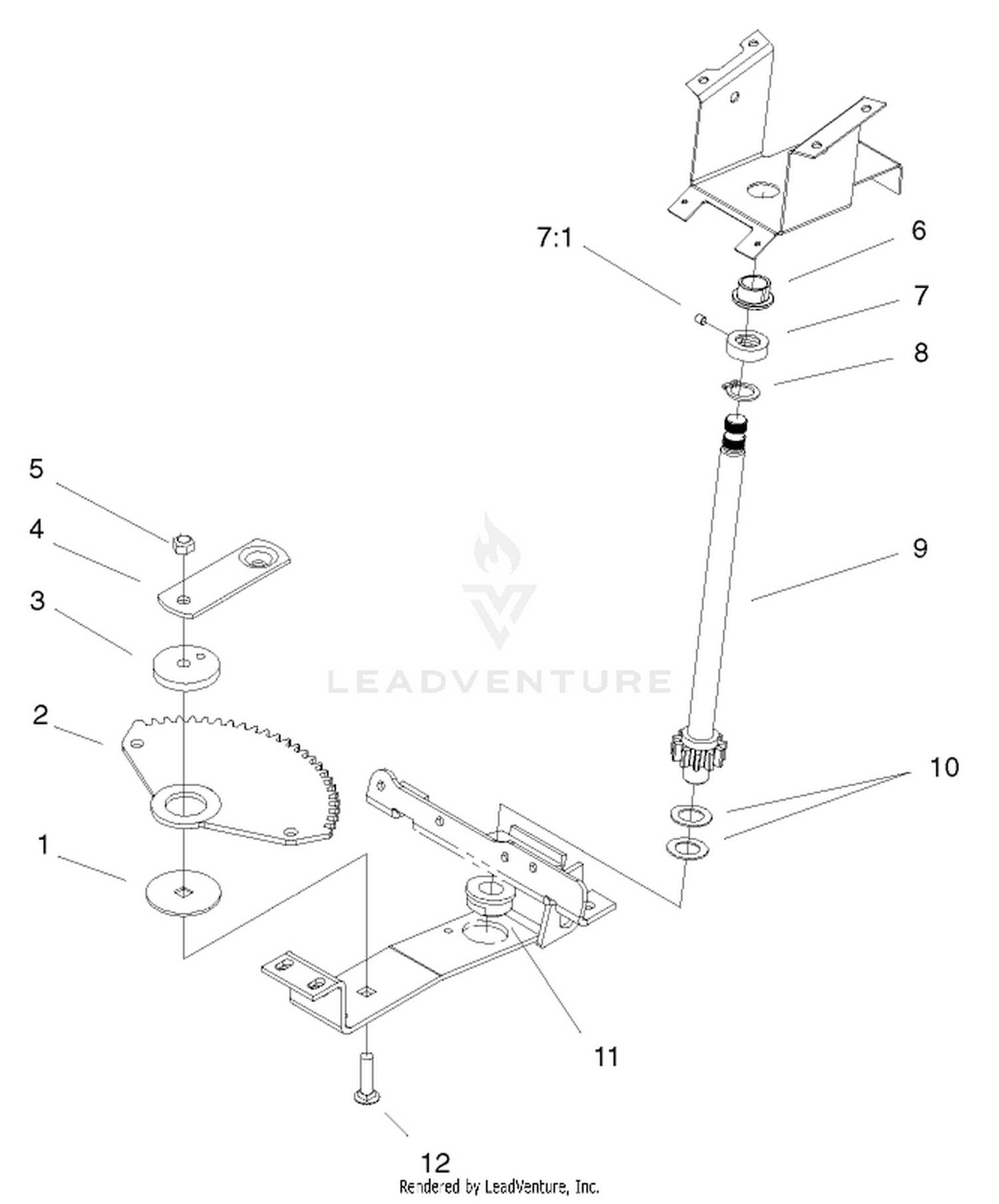 Lower Steering Assembly