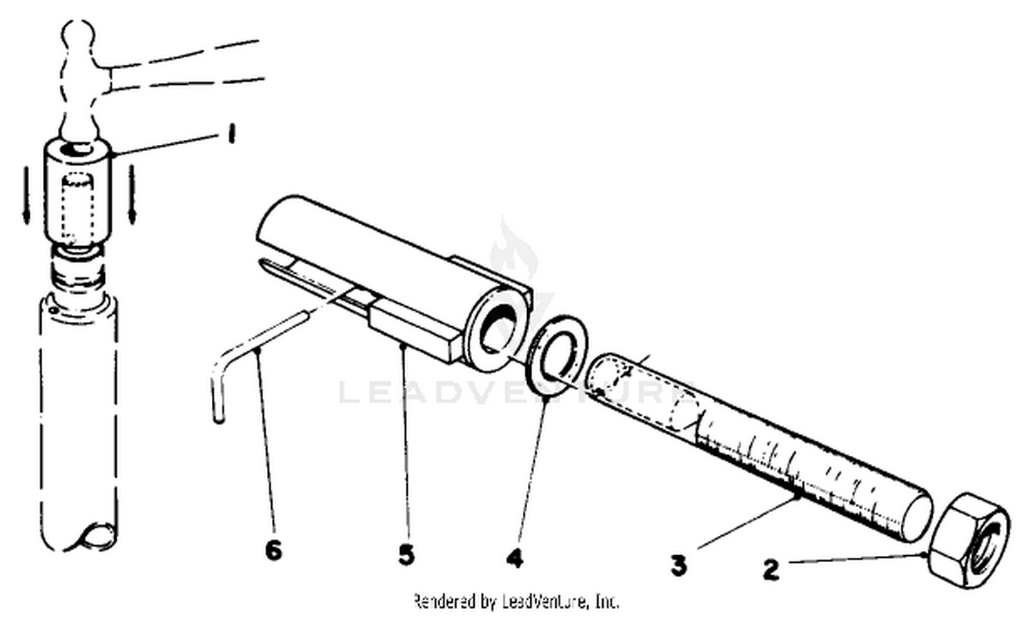 Bearing Replacement Tool Kit No. 23-8900