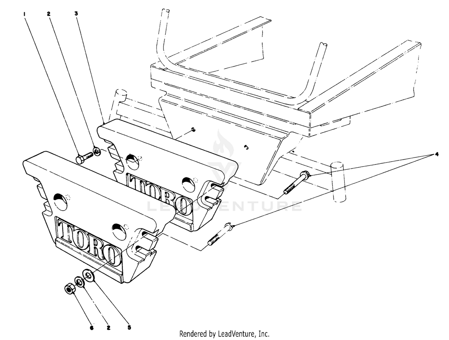 Rear Weight Kit Model No. 24-5780 (optional)