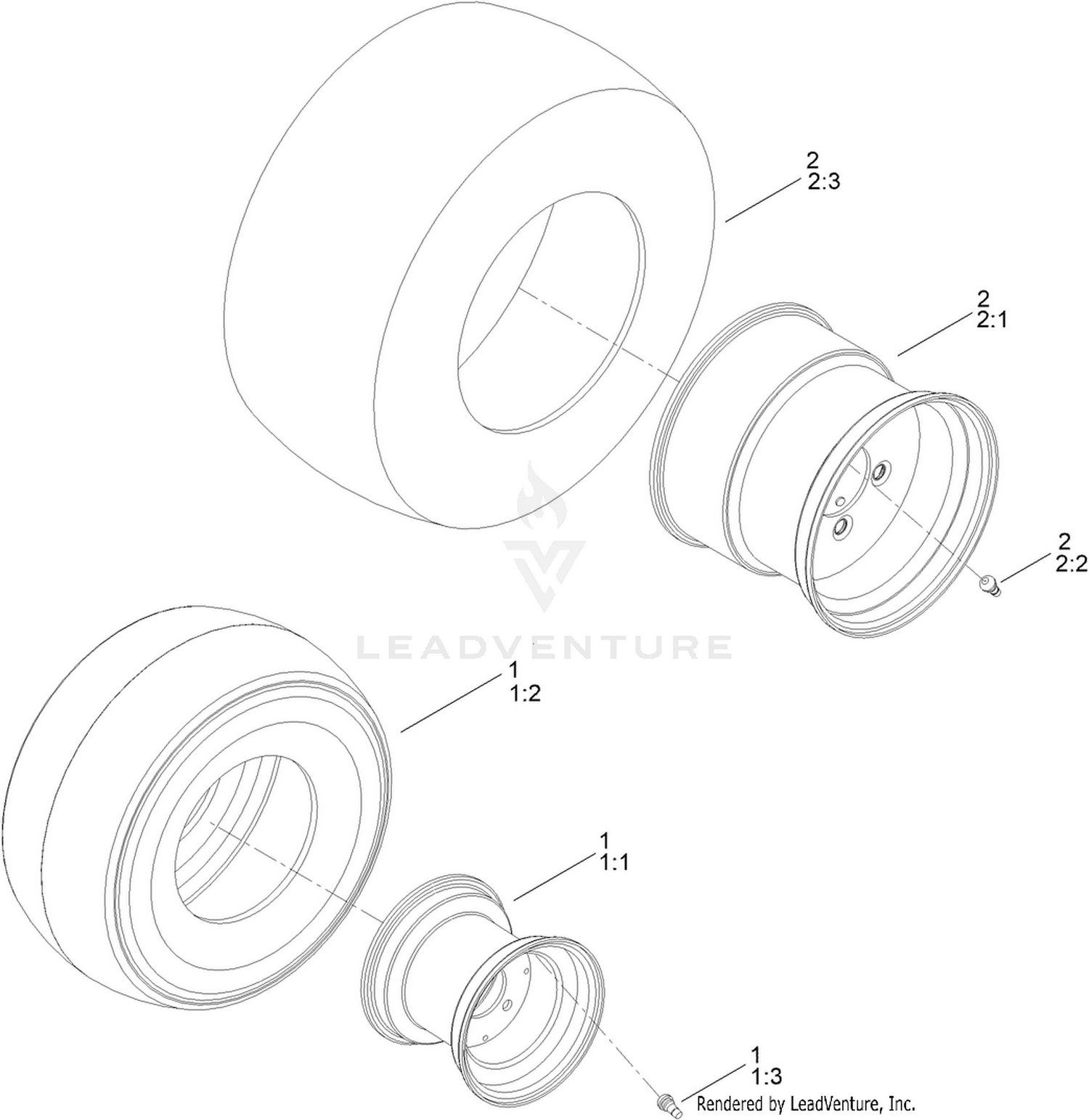 Wheel and Tyre Assembly