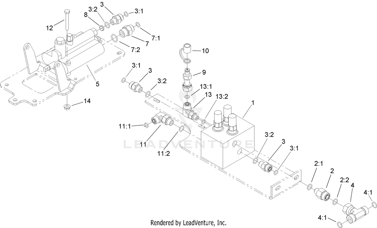 Lift Valve and Counter Balance Assembly