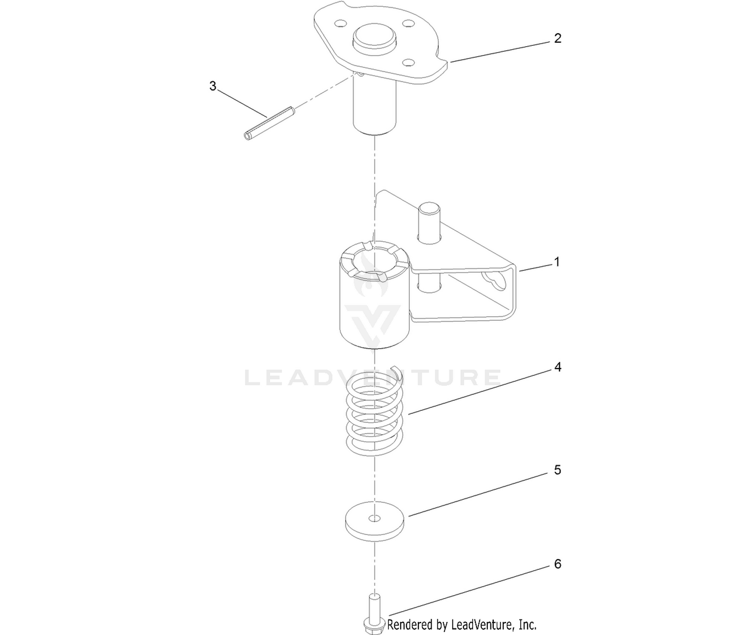 Pivot Bracket Assembly No. 140-6882