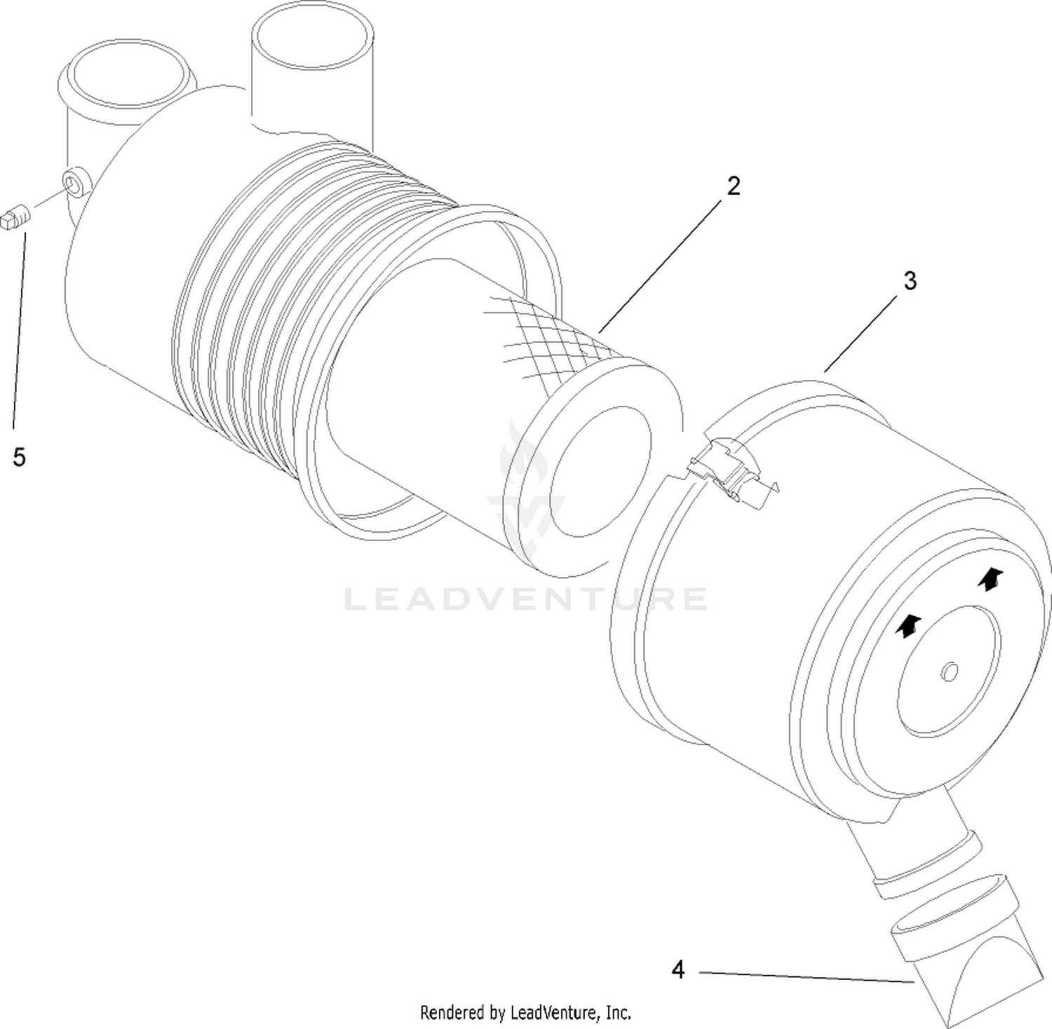 Air Cleaner Assembly No. 93-2190