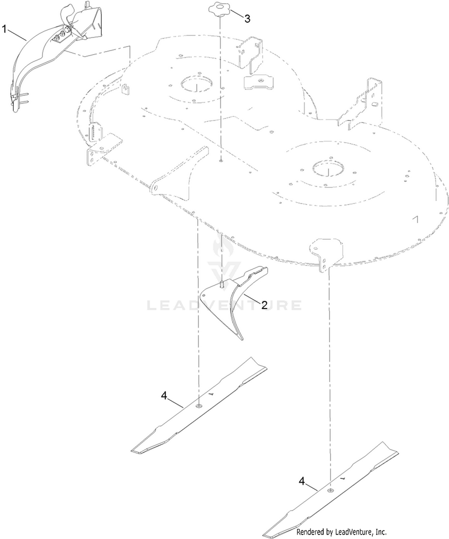 Mulch Plug Kit Assembly No. 137-7042