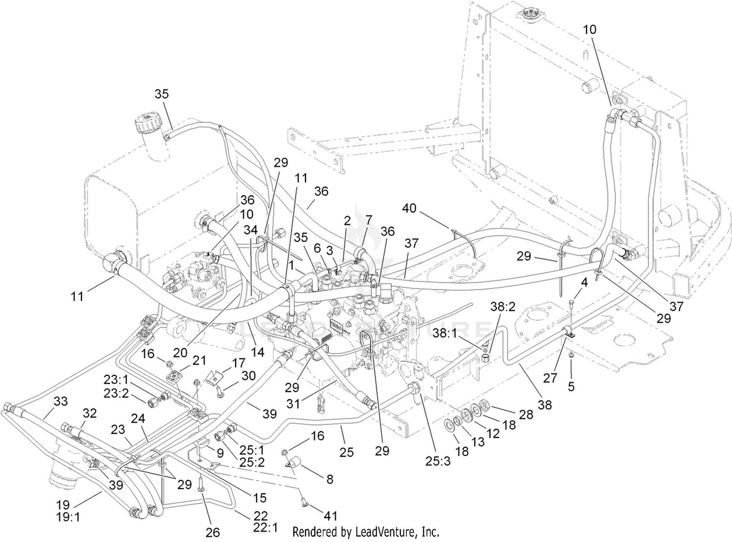 Hydraulic Tube and Hose Assembly