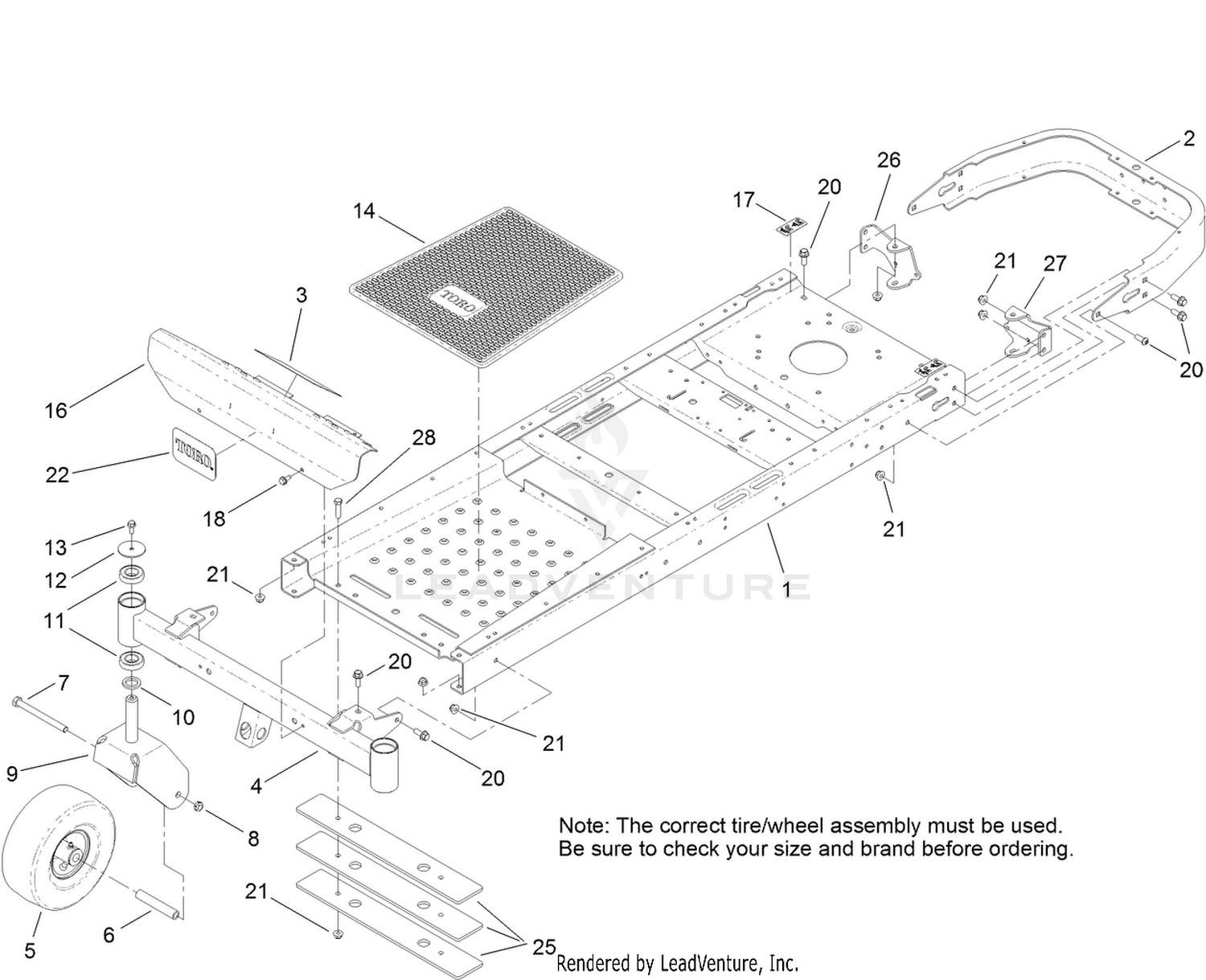 Assembly diagram