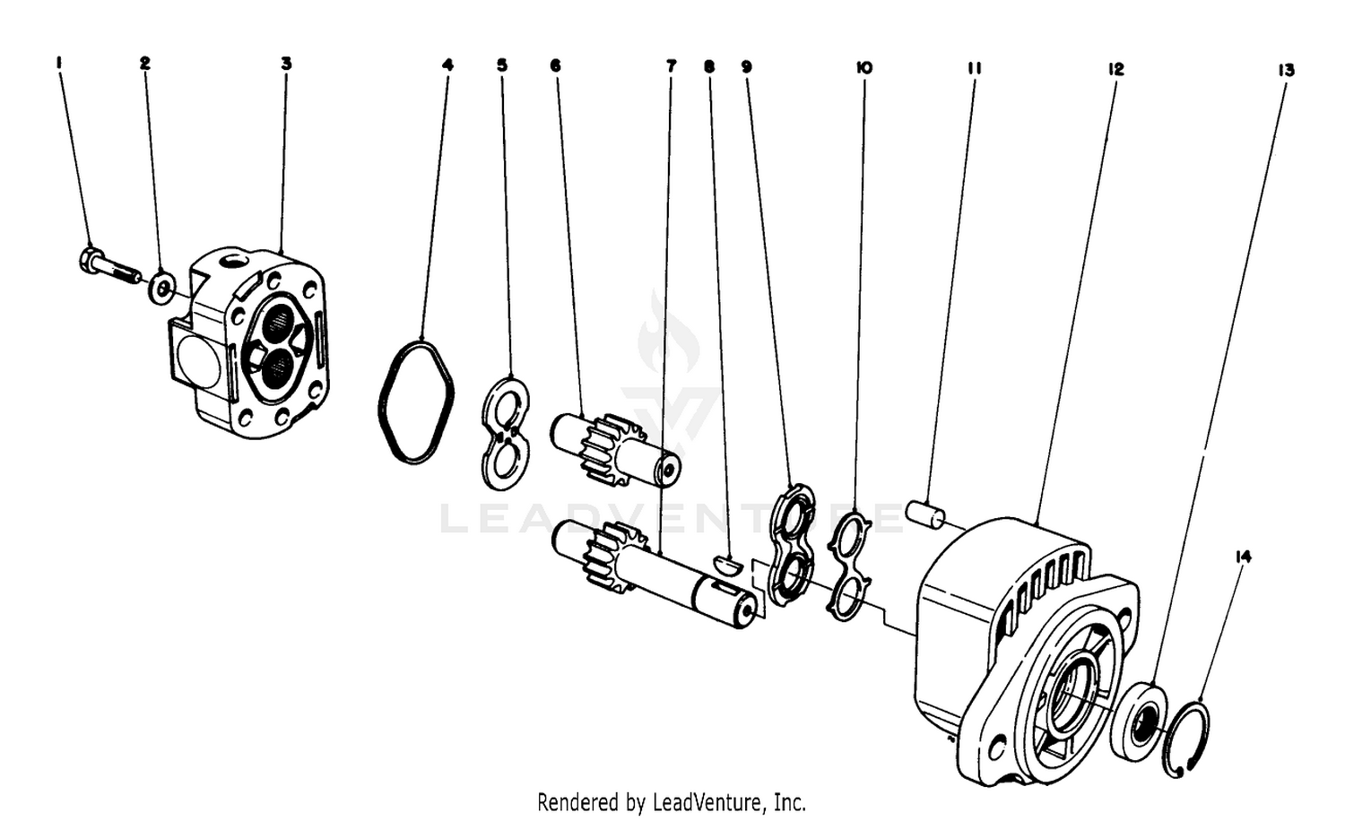 Gear Motor No. 29-2690