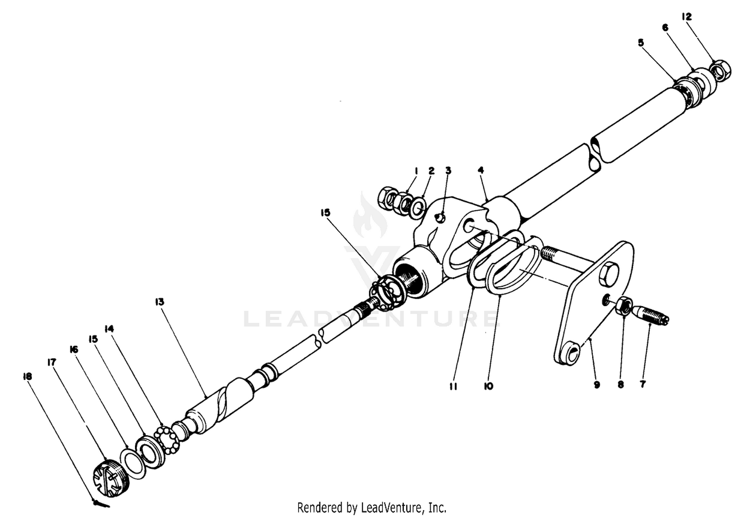 Steering Gear Assembly No. 33-4350