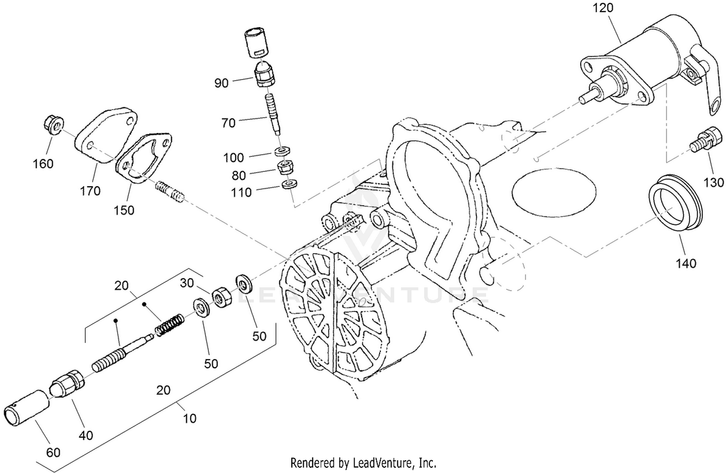 Idle Apparatus and Stop Solenoid Assembly