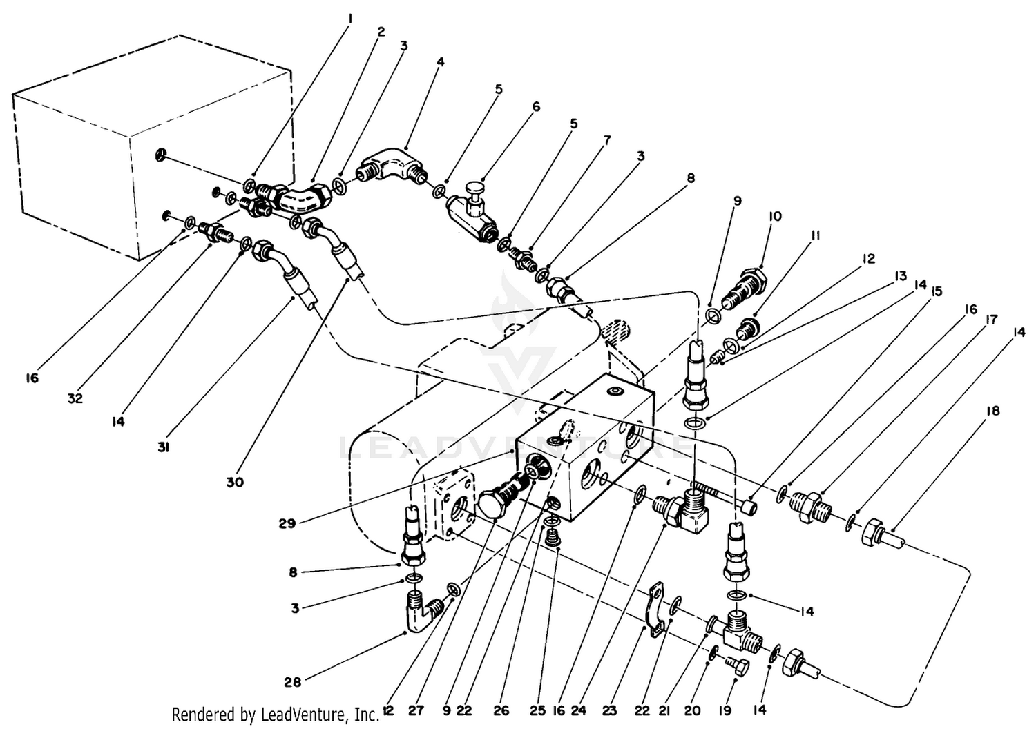 Flow Combine Kit Model No. 30586