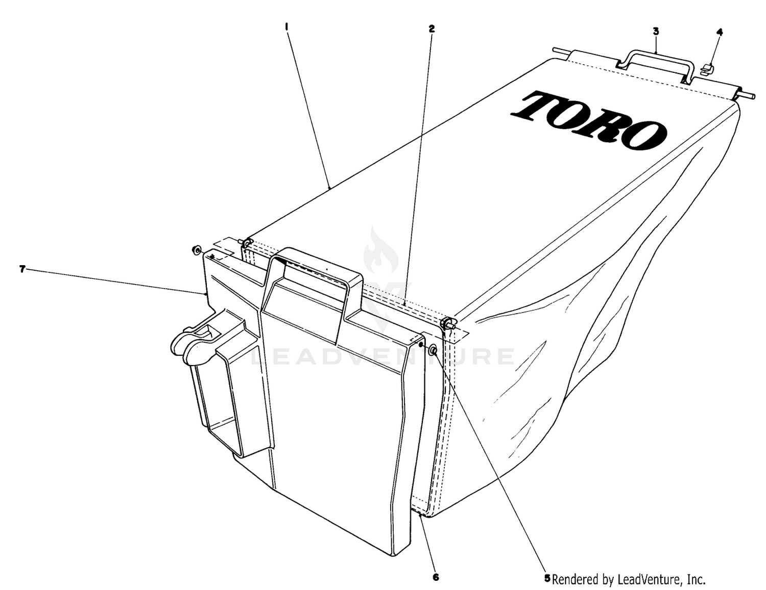 Grass Bag Assembly