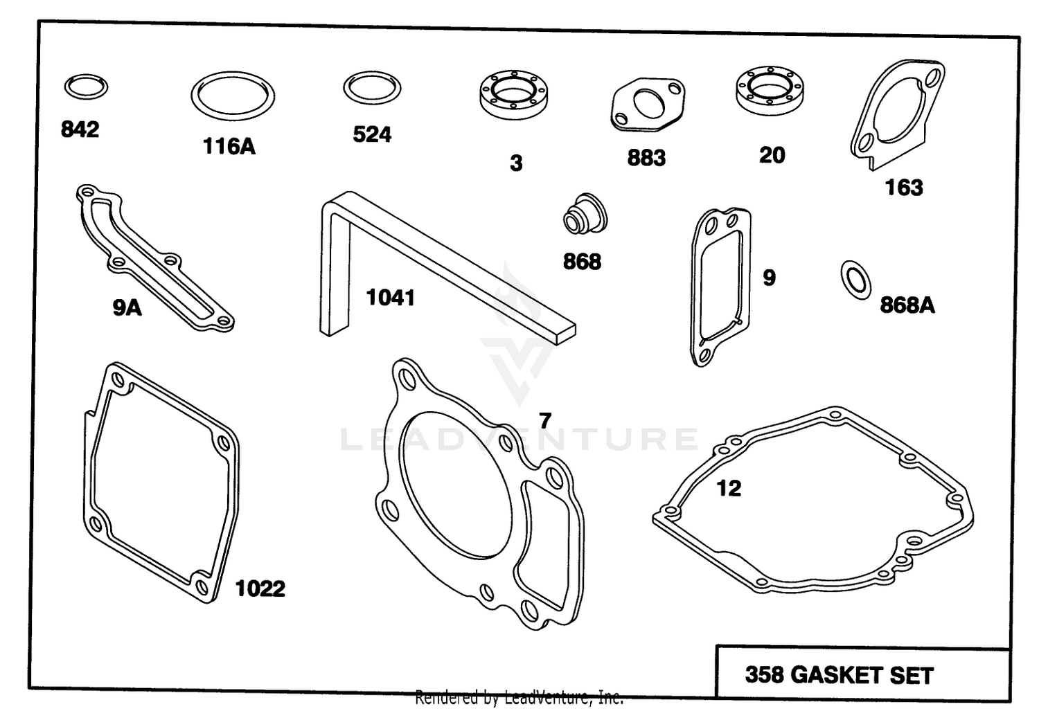 Engine Gts-150 (model No. 20465 Only)(model No. 97772-0110-02) 6