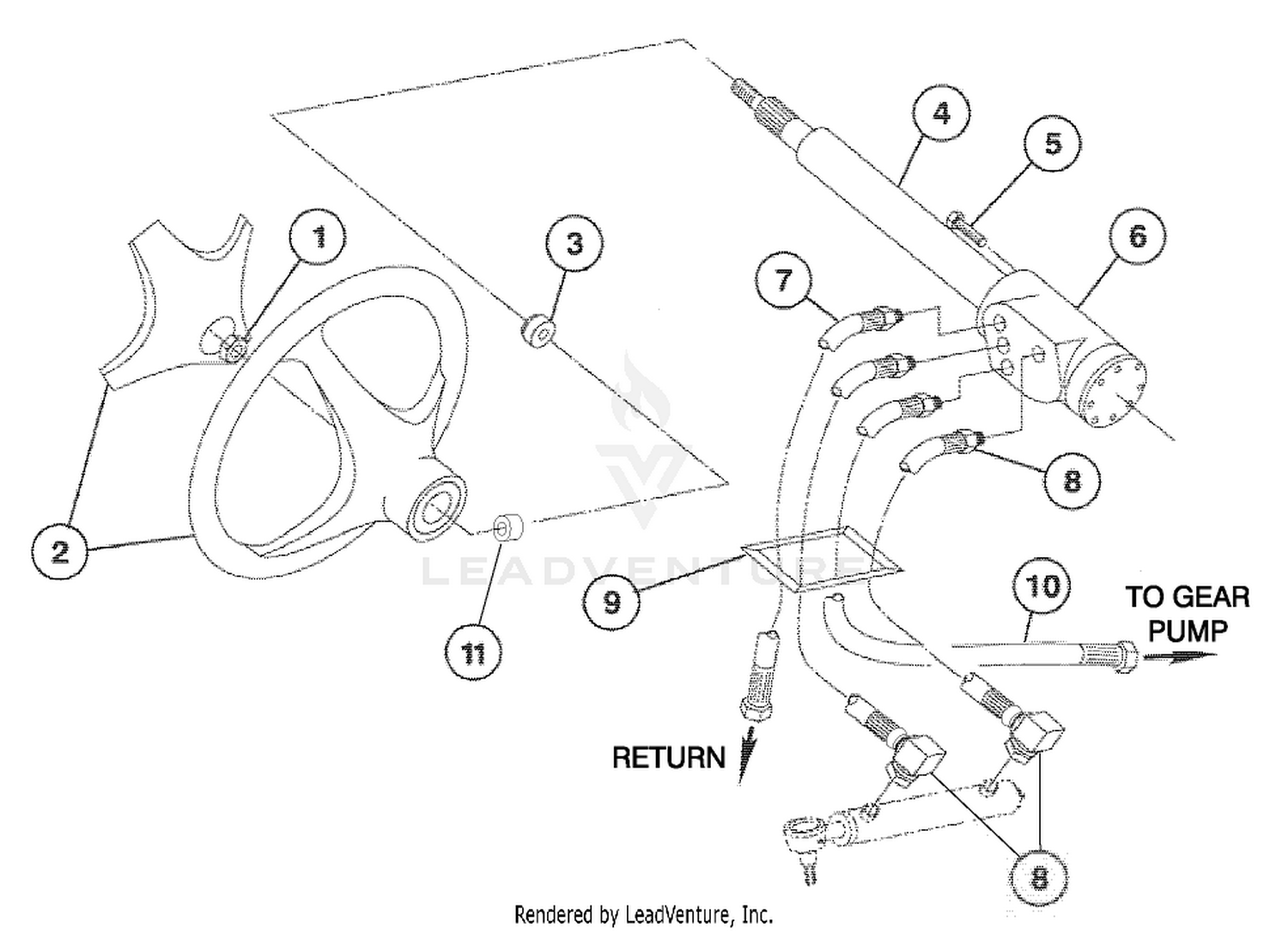 STEERING GEAR ASM