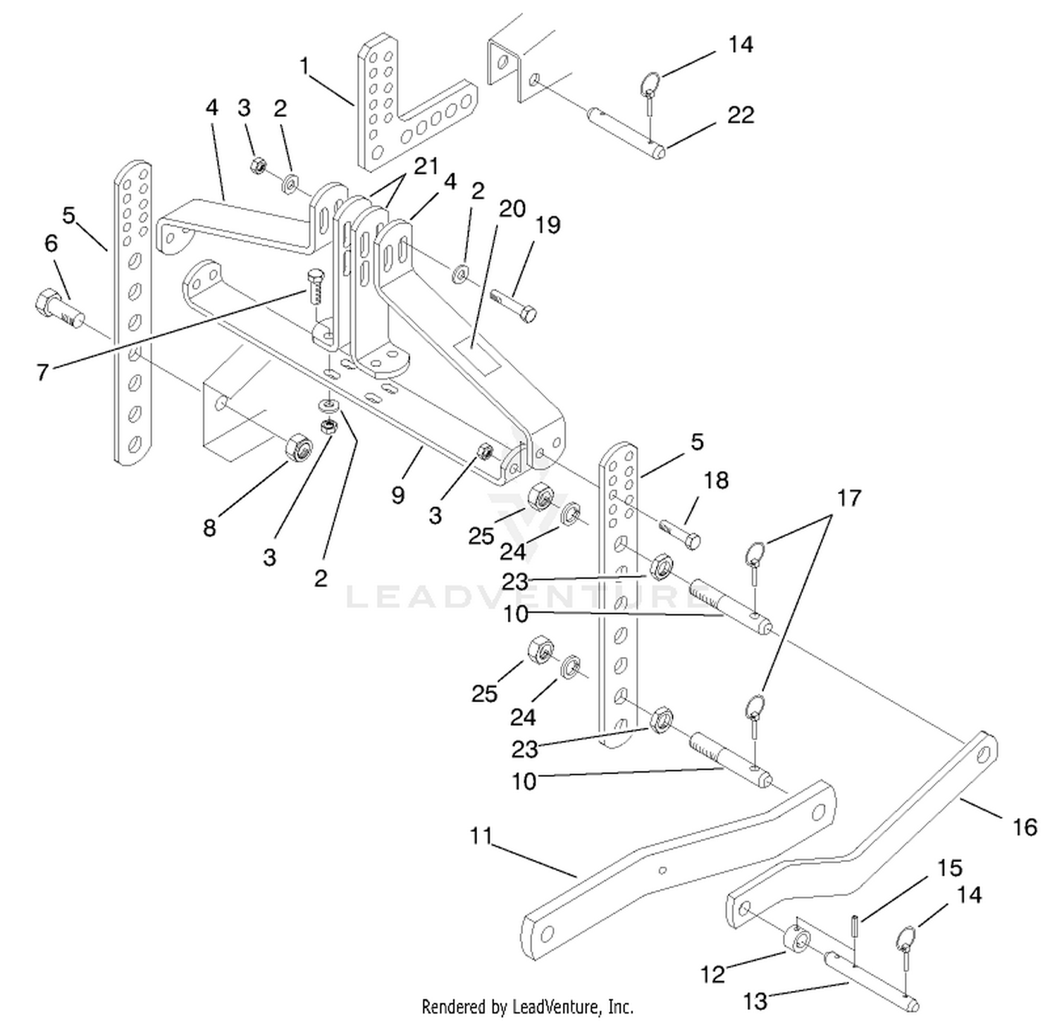 3 Point Adapter Assembly