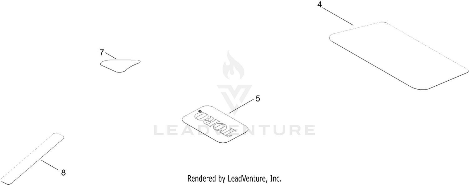 Model Specific Decal Assembly