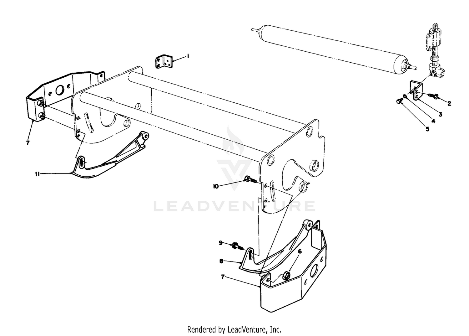 Side Skid Kit Model No. 03744 (optional)