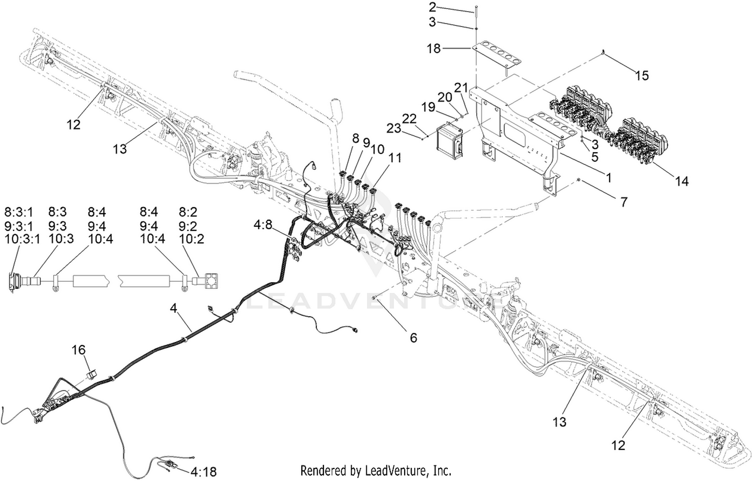 Manifold Valve and Hose Assembly