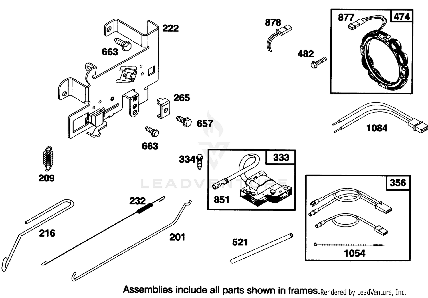 Engine Briggs  Stratton Model 28q777-0168-01 7