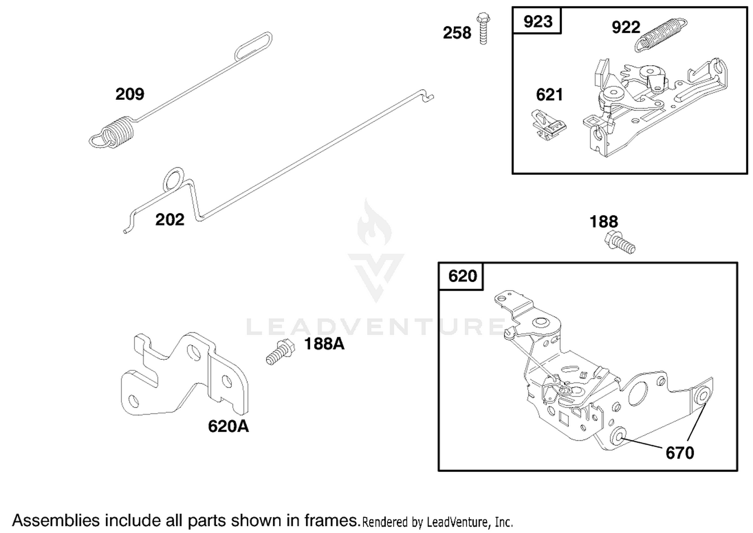 Engine Briggs  Stratton Model 12h802-1758-E1 5