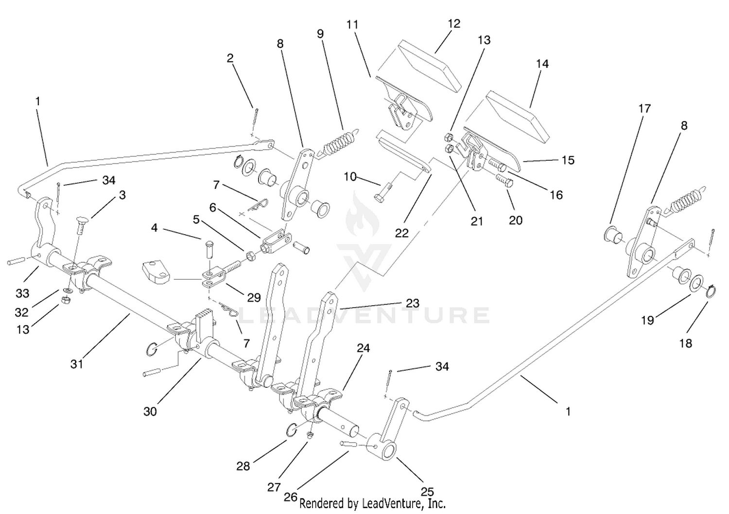Brake Pedal Assembly