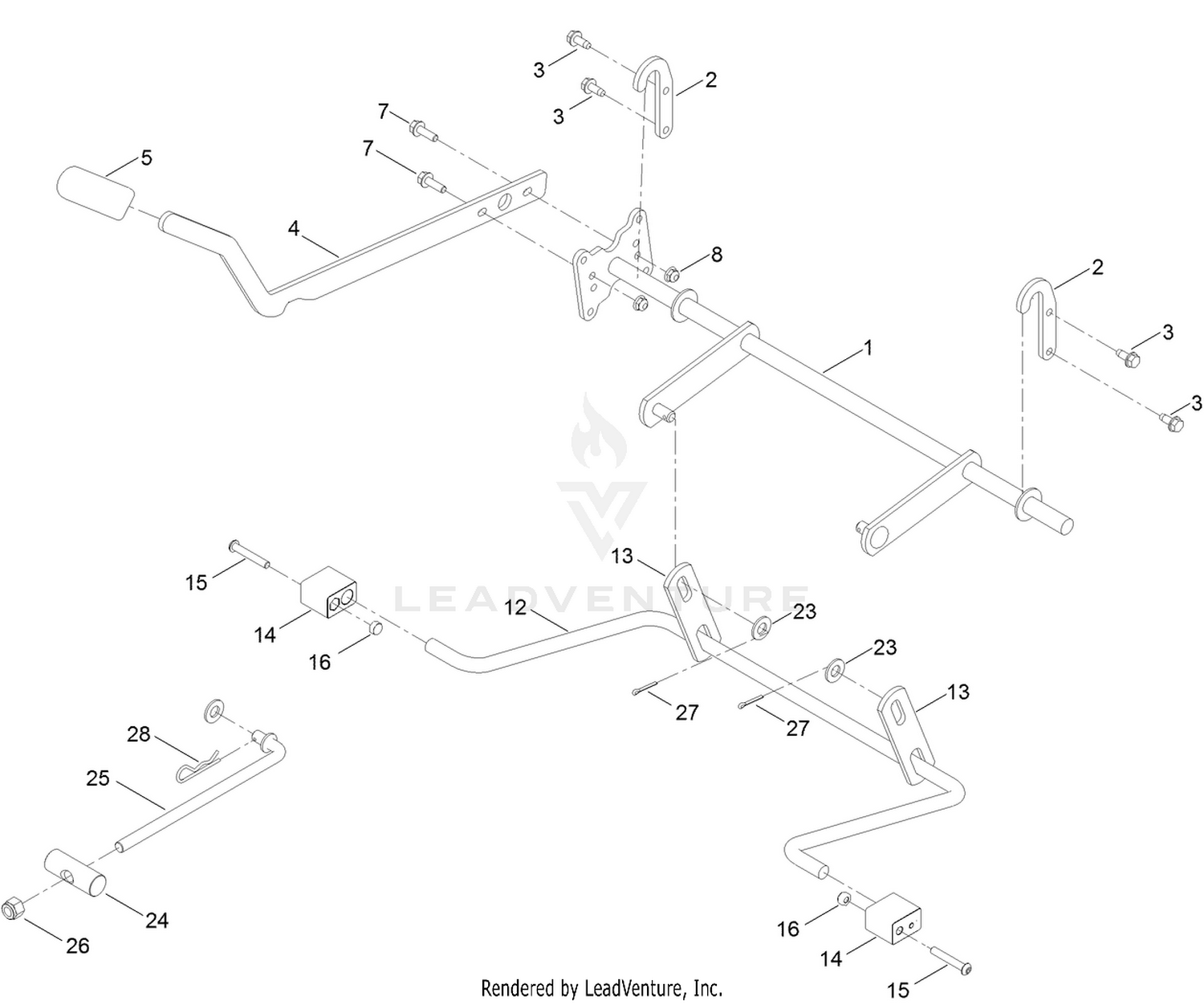 Deck Lift Assembly
