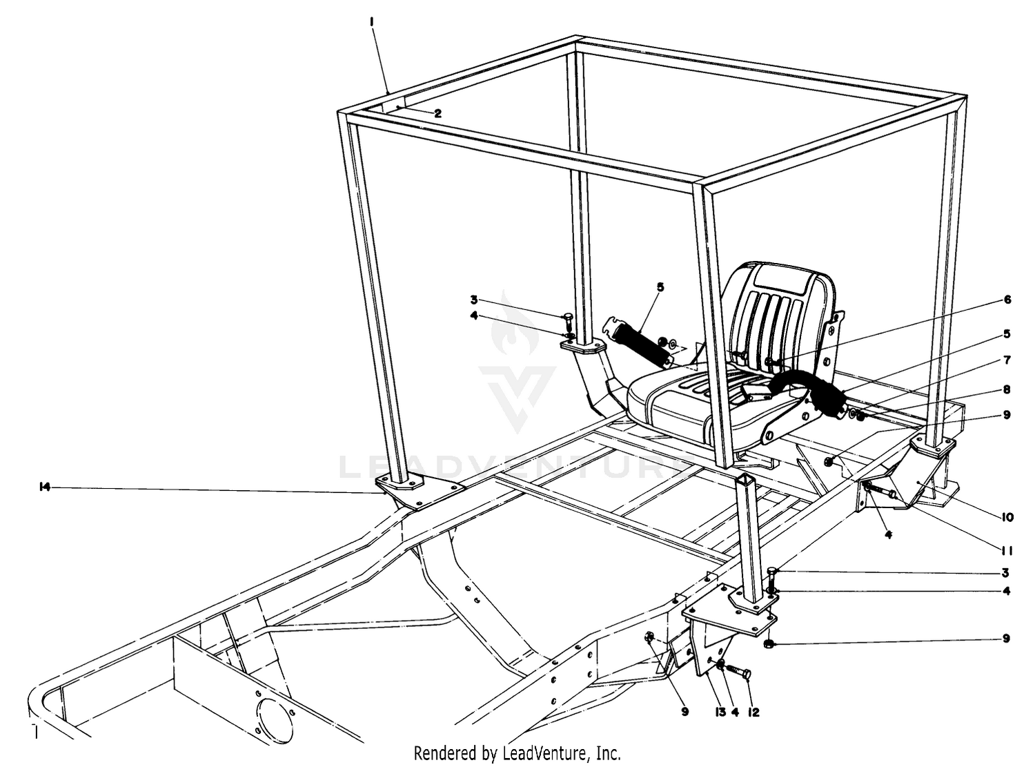 Roll Over Protection Kit No. 77021