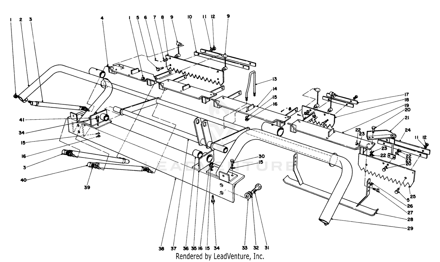 Rake Assembly Model No. 08811 (optional)