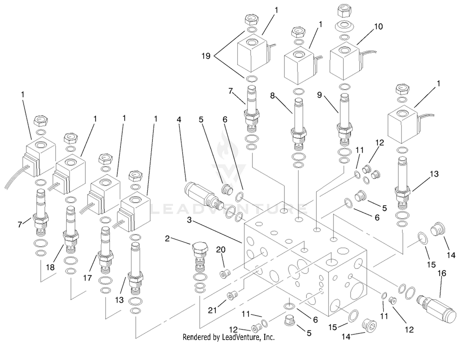 Control Block Assembly No. 92-7418
