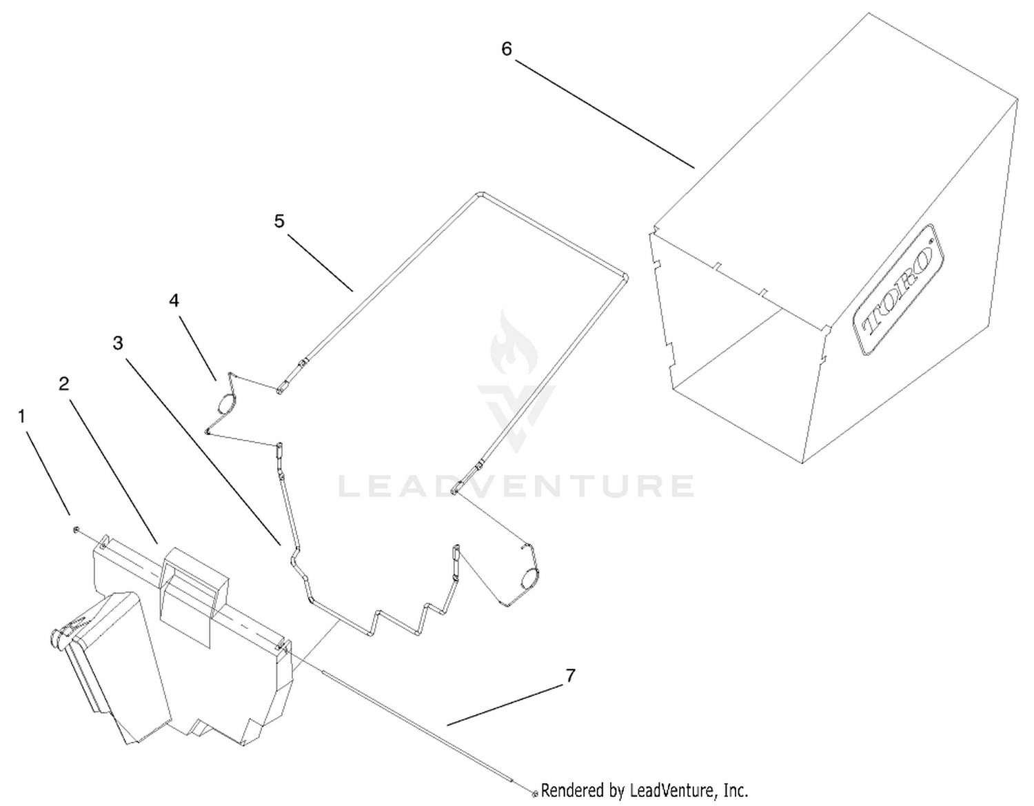 Grass Bagging Assembly