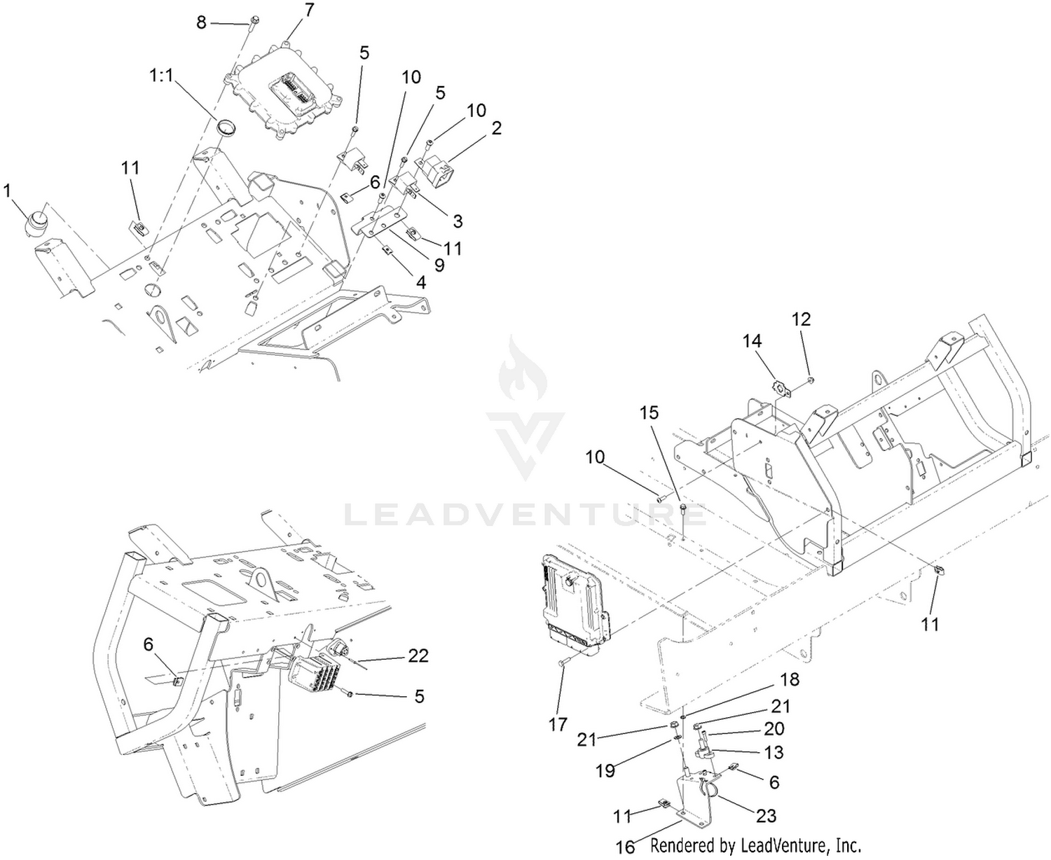 Dash Component Assembly