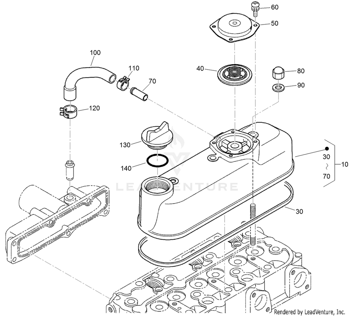 Cylinder Head Cover Assembly