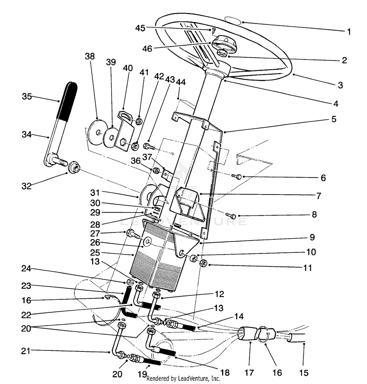 Power Steering Assembly