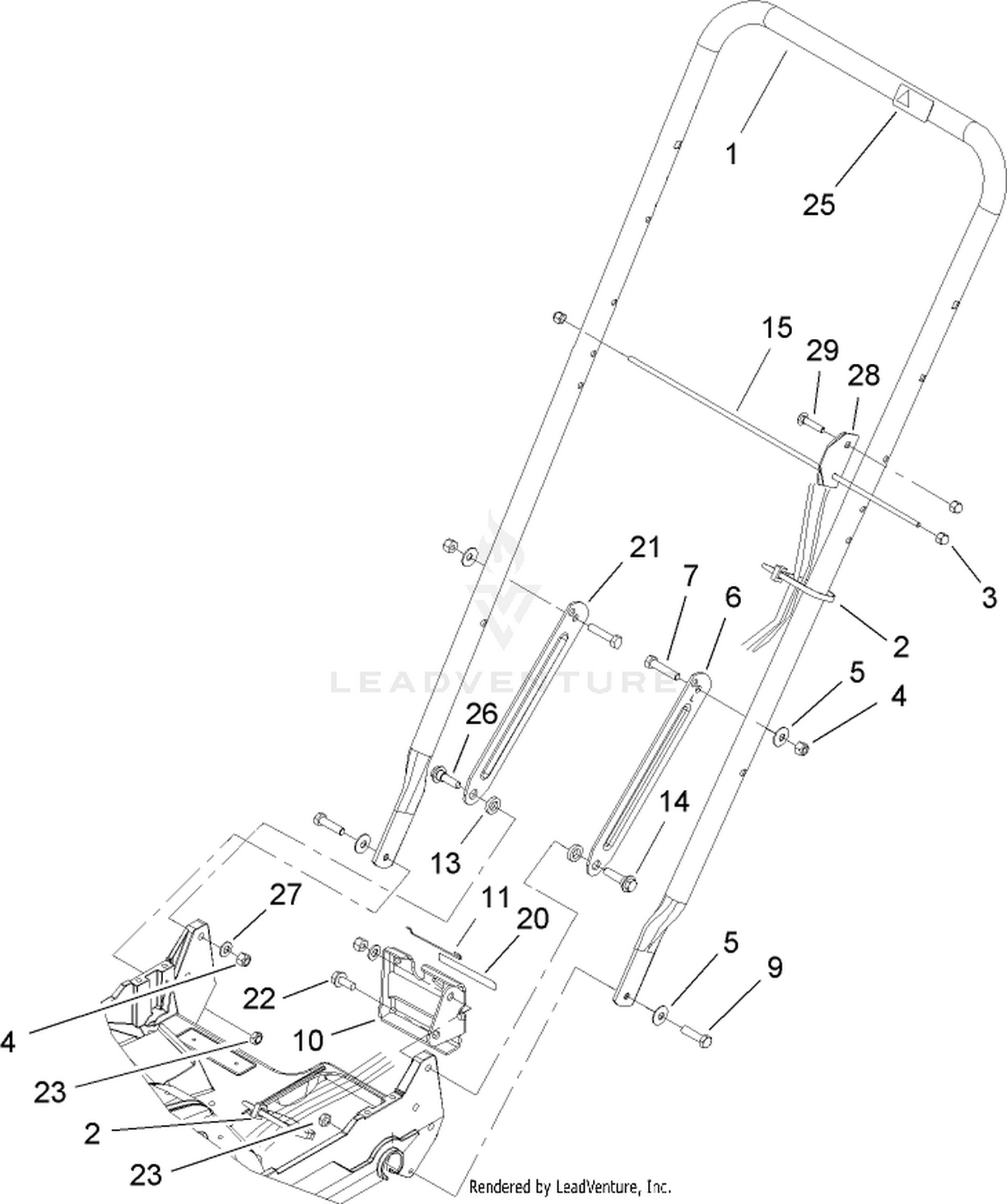 Lower Handle Assembly