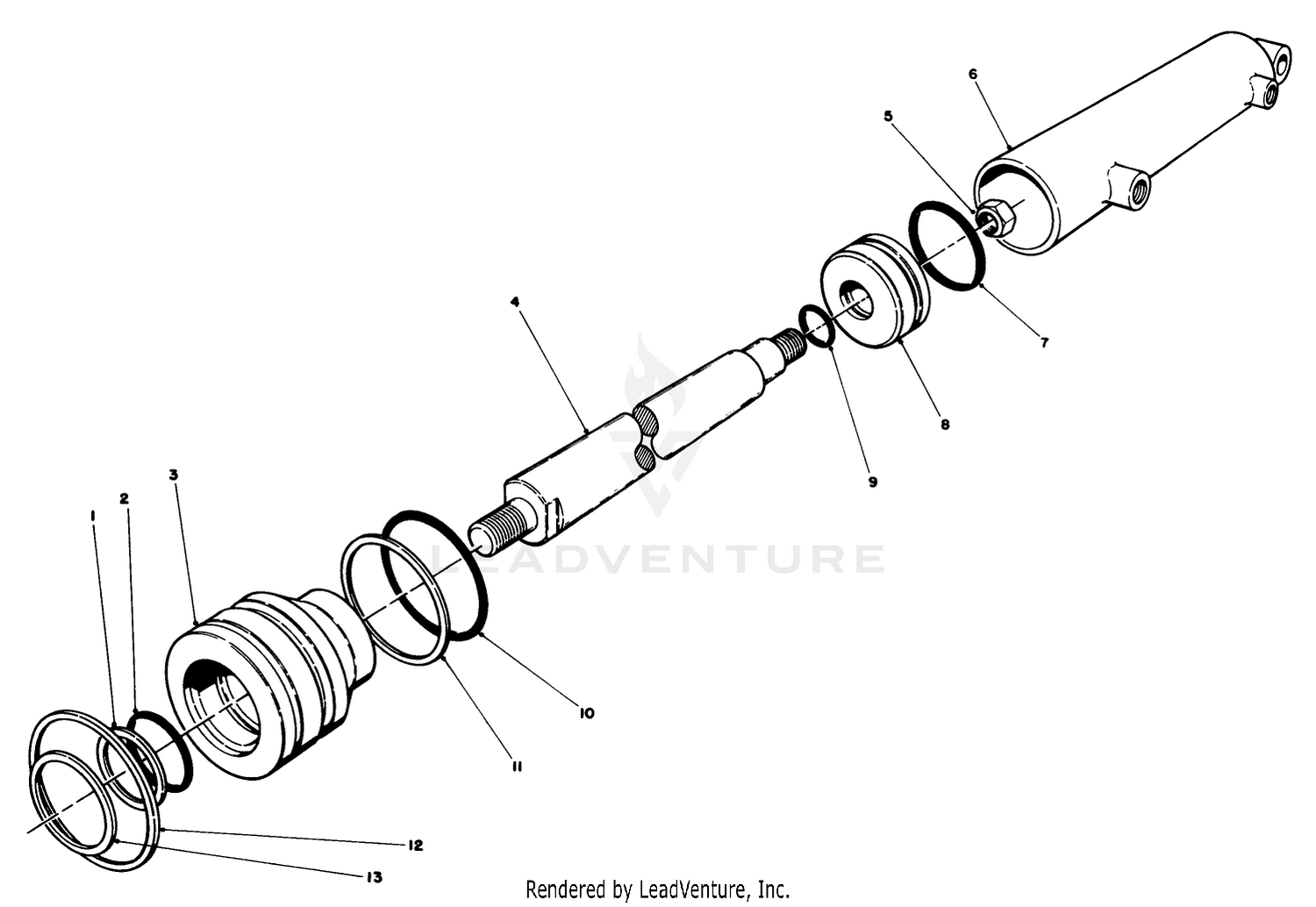 Hydraulic Cylinder No. 61-0090