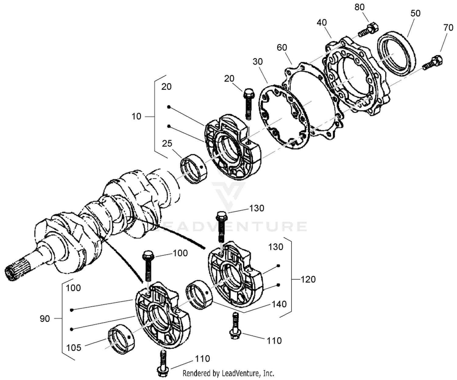 Main Bearing Case Assembly