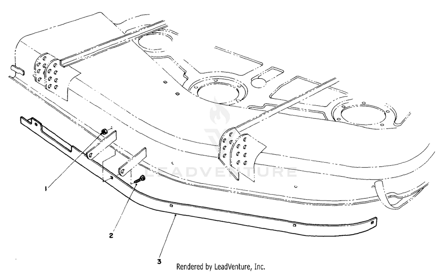 Baffle Kit Part No. 68-7210 (optional) For (model No. 30753)