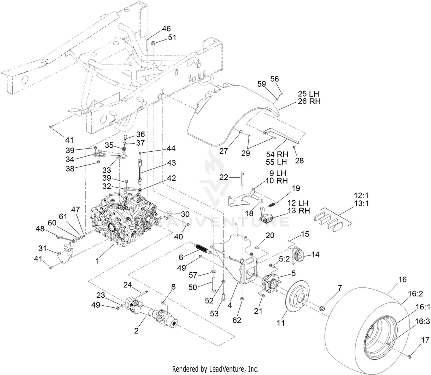 Rear Drive Assembly