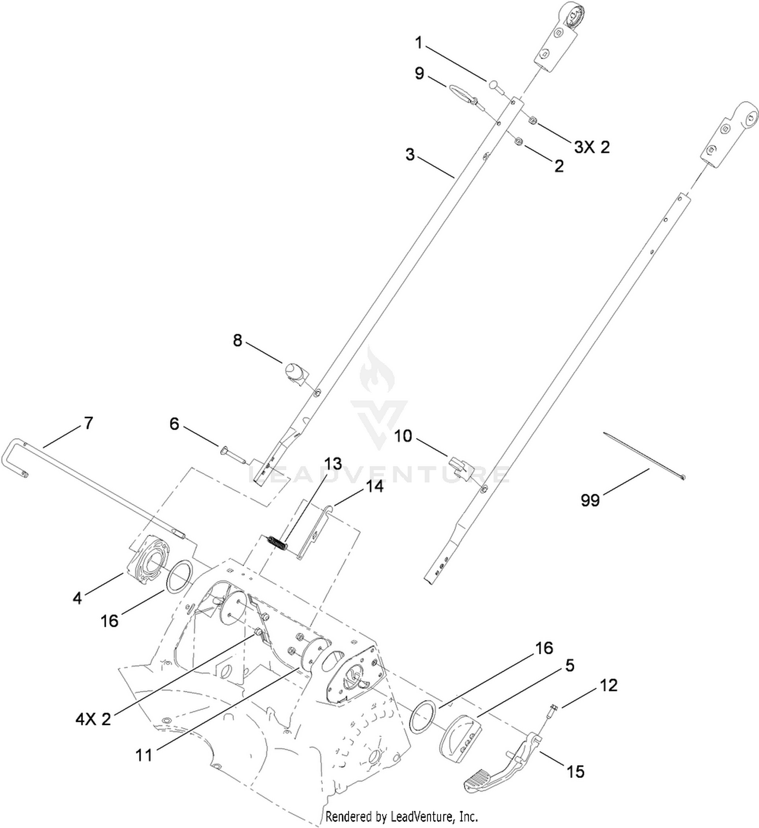 Lower Handle Assembly