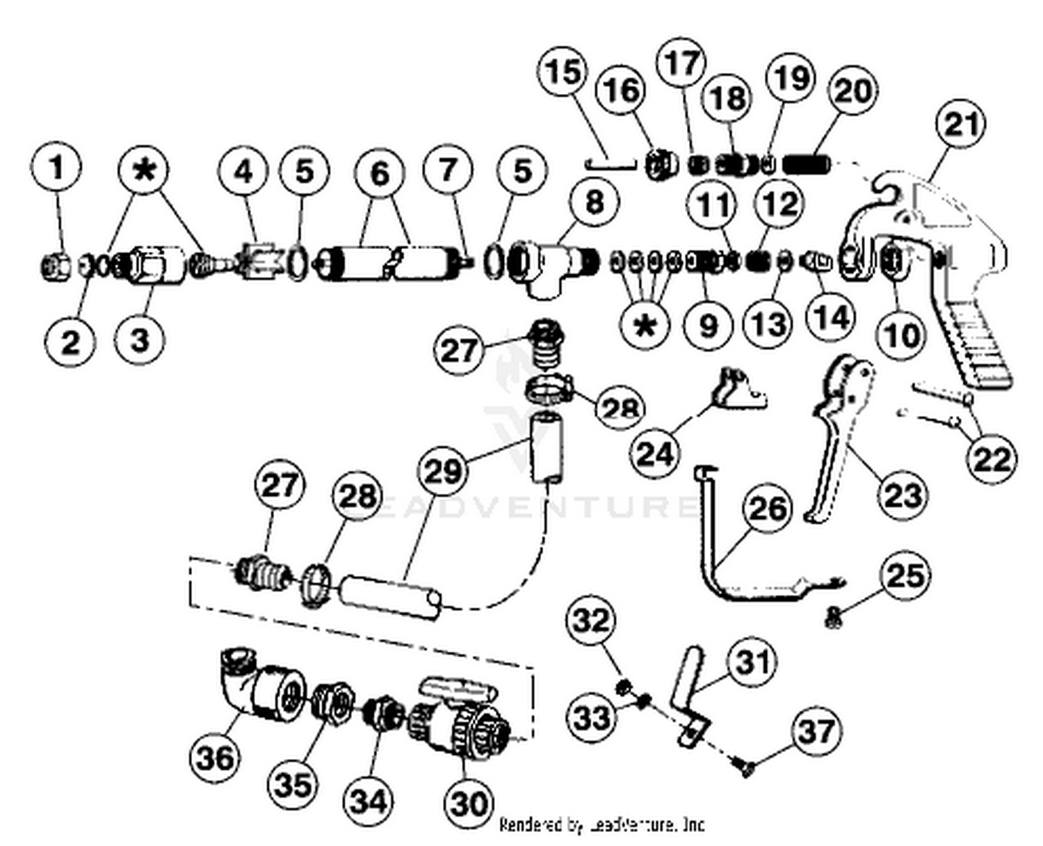 SPRAY GUN KIT 41022