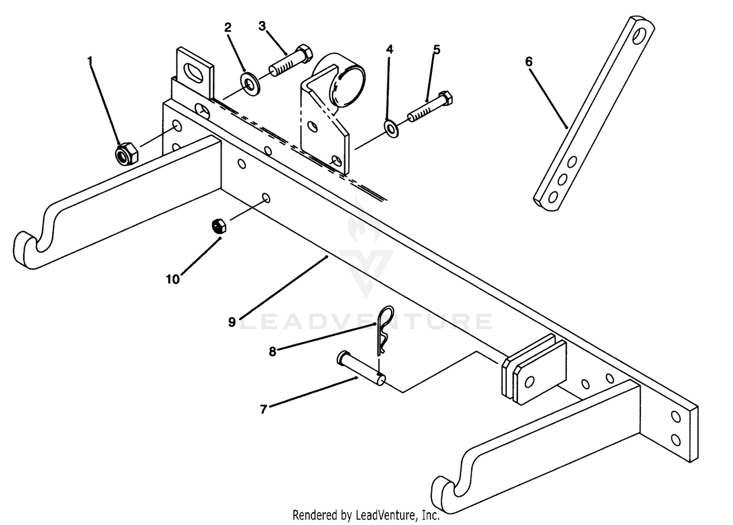 Sand Pro Adapter Assembly