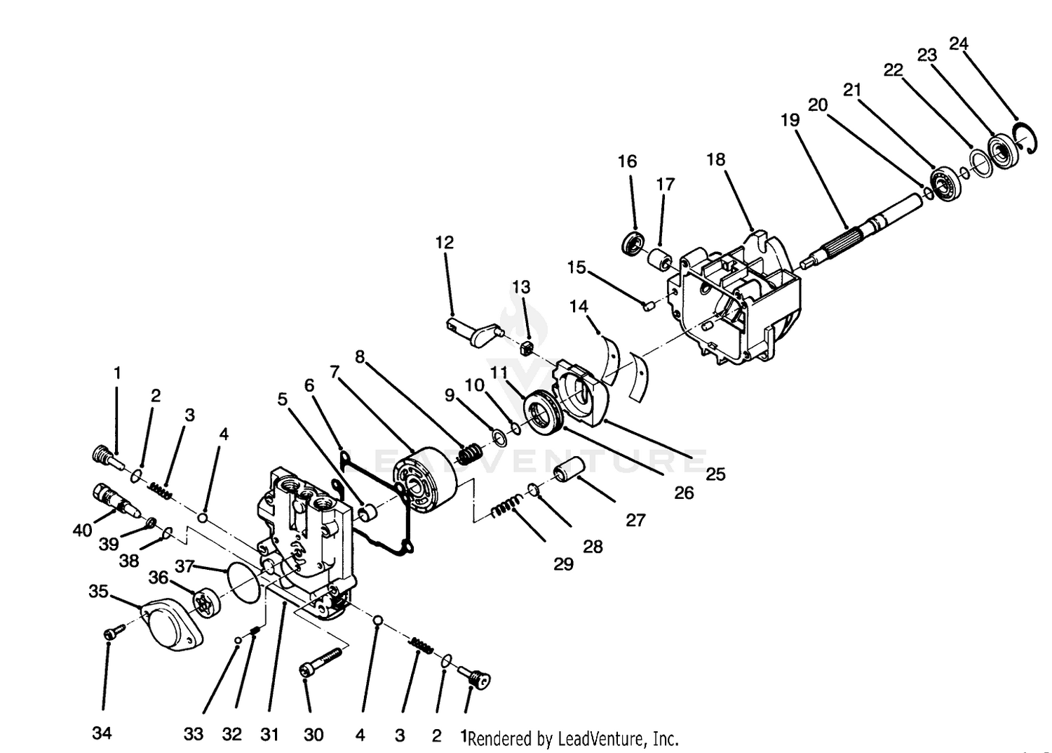 Hydraulic Pump Assembly No. 82-8220