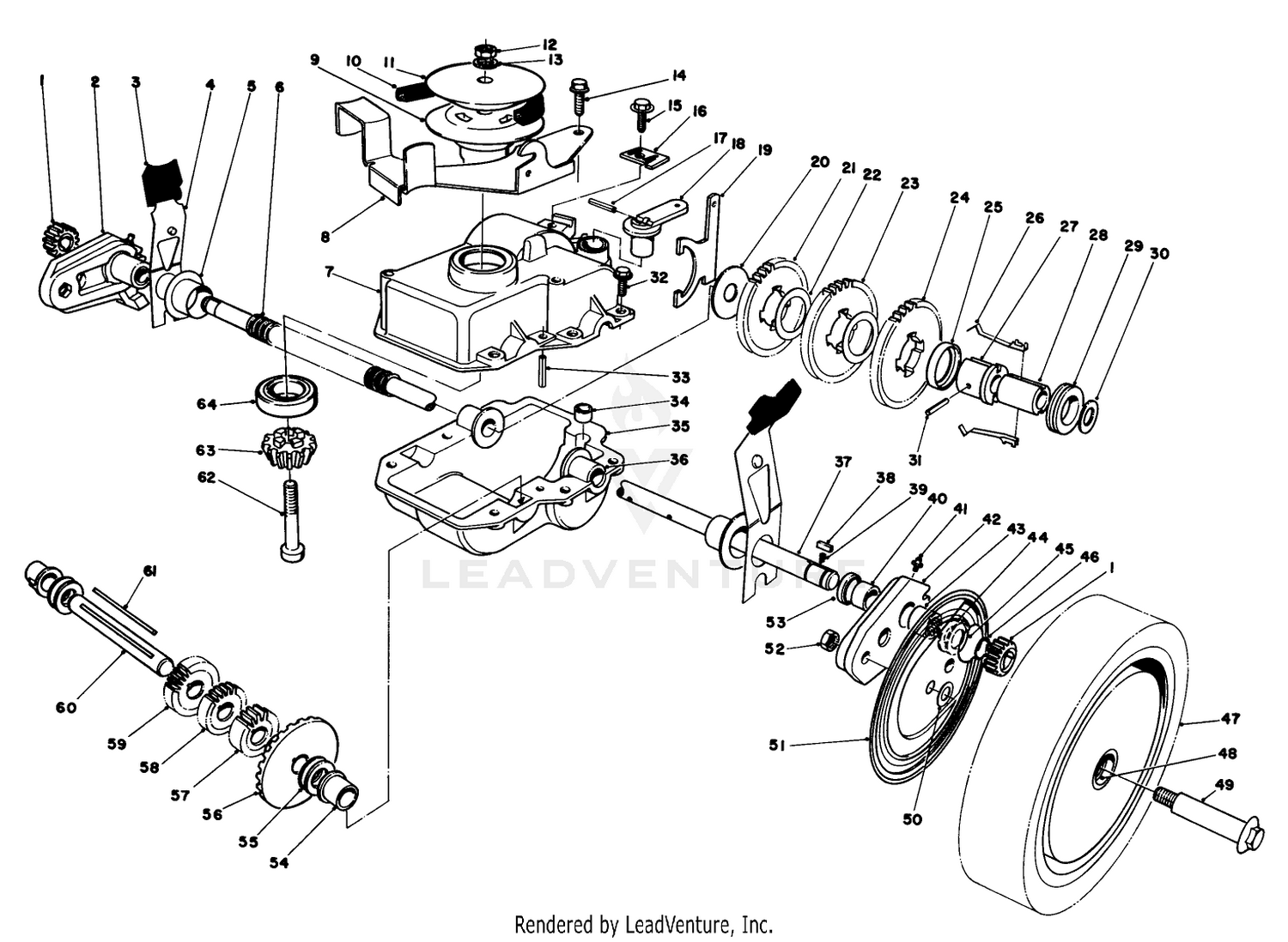 Gear Case Assembly