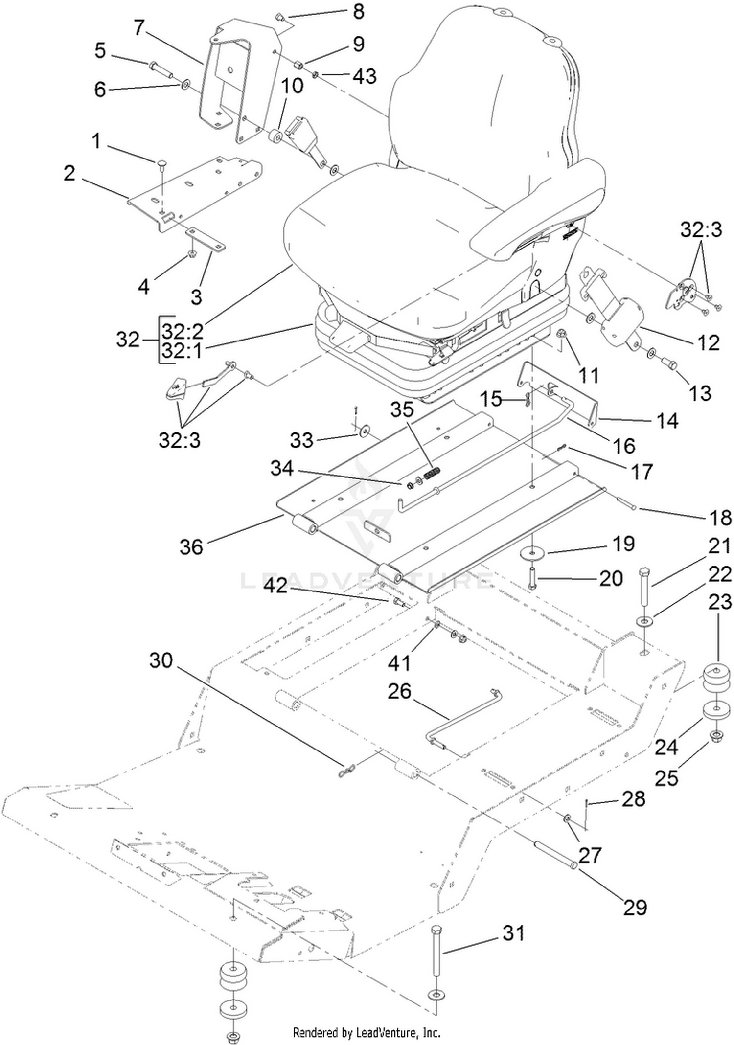 Seat Base and Seat Assembly