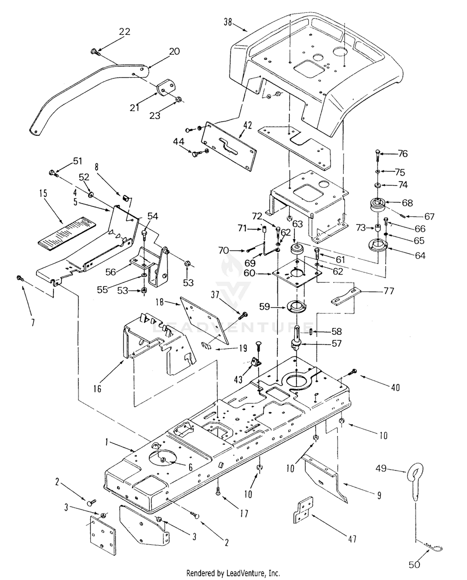 FRAME, SHEET METAL AND COVERS (CONT-D)