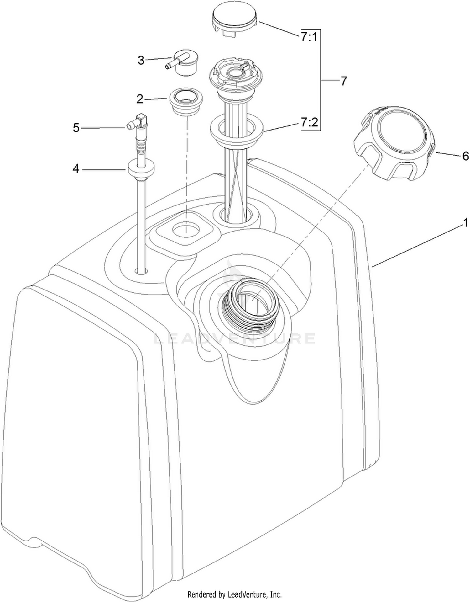 Fuel Tank Assembly No. 117-8455