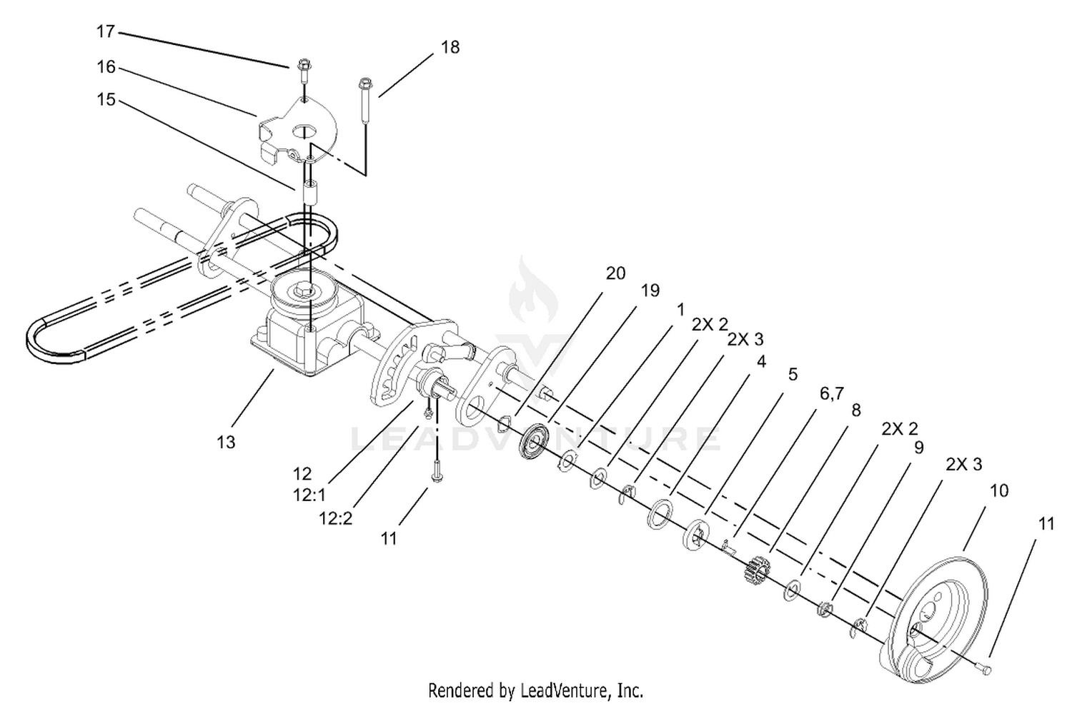 Rear Axle Assembly