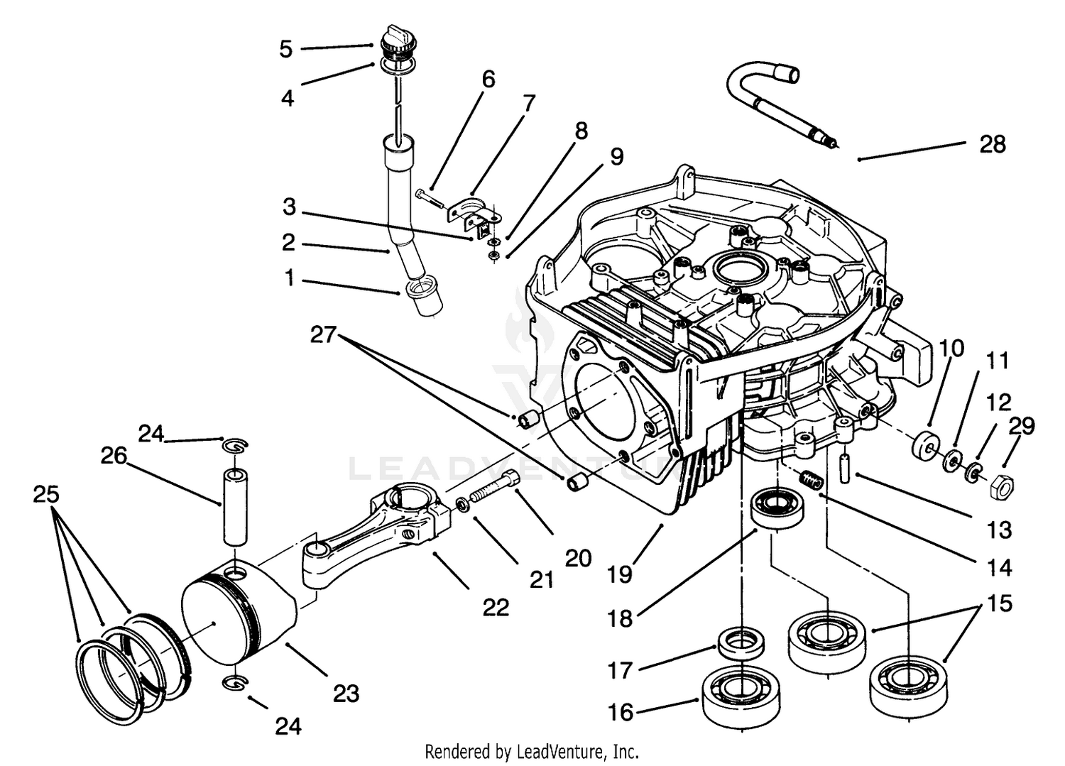Cylinder Block Assembly