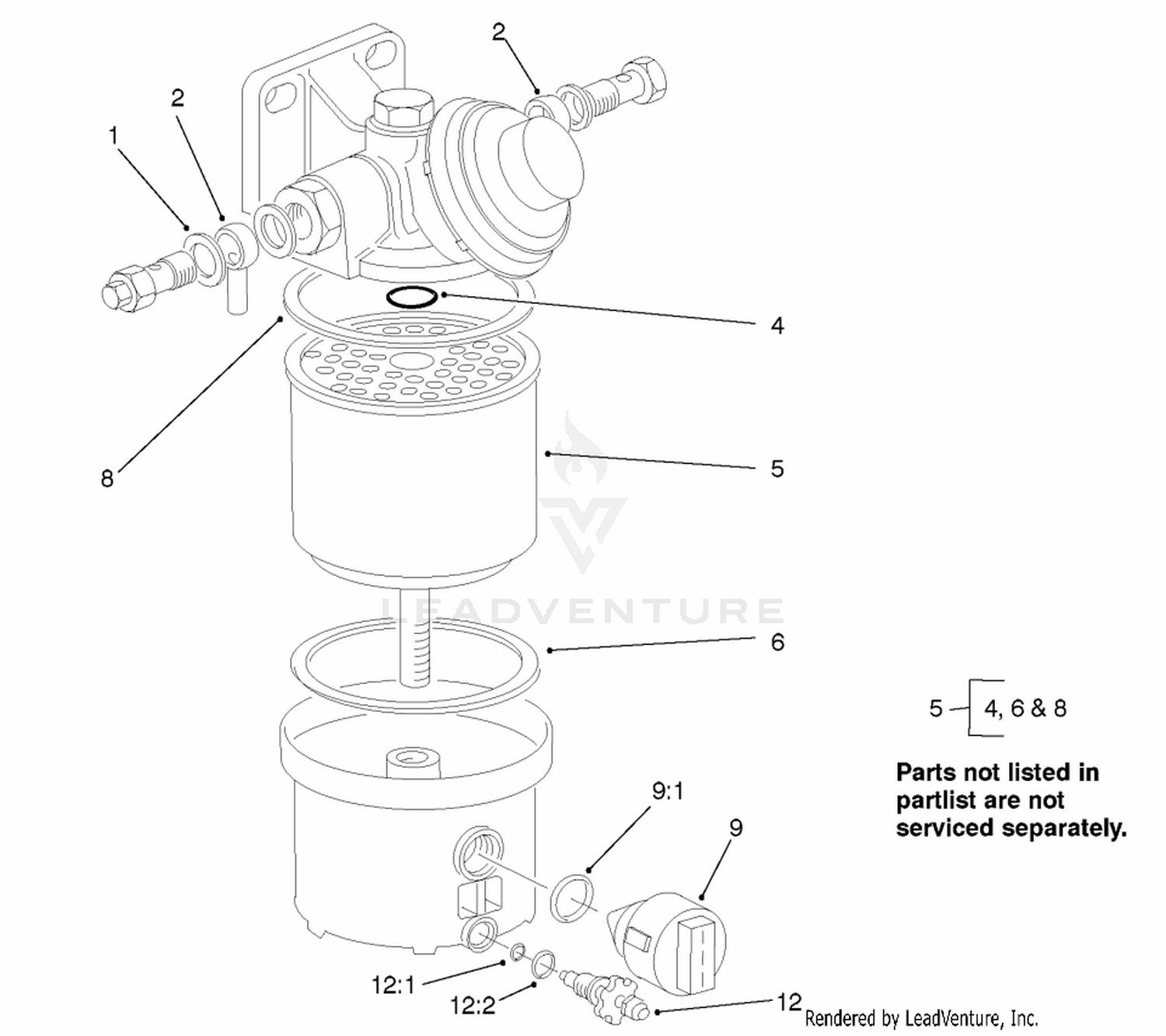 Fuel Filter Assembly #76-5300